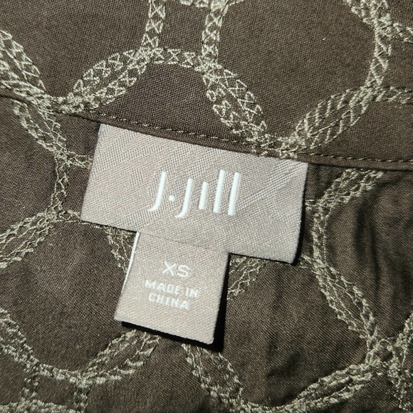 J.Jill Brown Blazer Size XS - Picture 5 of 11